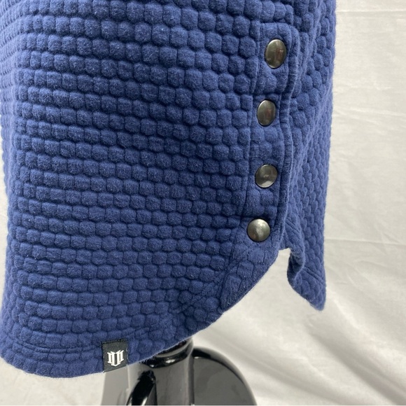 EleVen by Venus Williams Skater Rib Dress Tennis Racer Back Buttons On Side XS - Picture 2 of 7